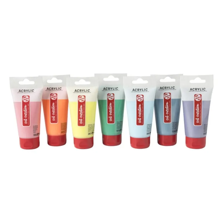 Talens acrylverf - geel - 75 ml