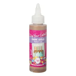 Tasty Me drip your cake - goud - 125 gram