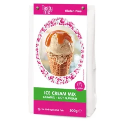 Tasty Me ijsmix - karamel walnoot - 200 gram