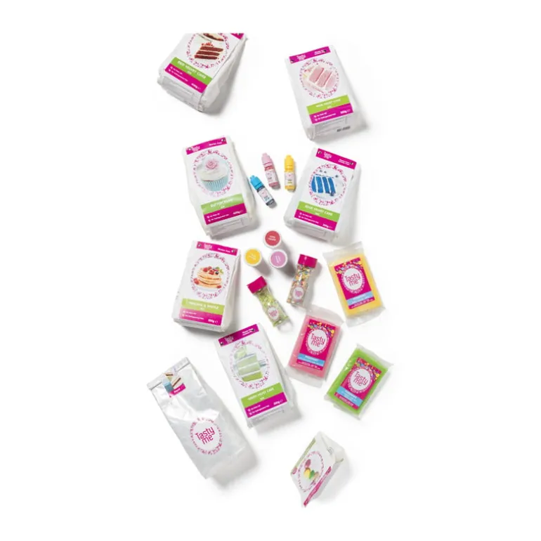 Tasty Me rolfondant - geel - 200 gram