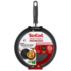 Tefal StartEasy koekenpan - zwart - ø24 cm