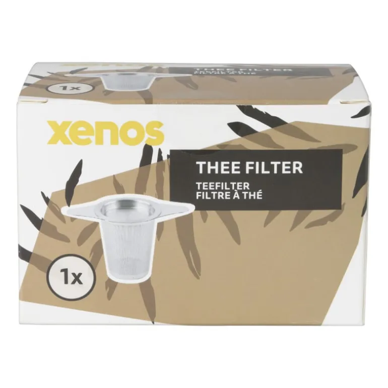 Theefilter - RVS - ø7.5x6 cm