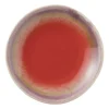 Theezakjeshouder Roots - rood/paars - ø10x1.5 cm