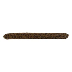 Tochtstopper panter - bruin - 90x9 cm