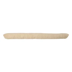 Tochtstopper teddy - beige - 90x9 cm