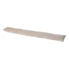 Tochtstopper velours - beige - 90x9 cm