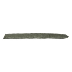 Tochtstopper velours - groen - 90x9 cm