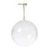 Transparante kerstbal - ø12 cm - set van 2