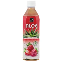 Tropical aloë vera - aardbei - 500 ml
