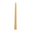 Twisted dinerkaars - okergeel - ⌀2x25 cm