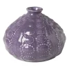 Vaas bubbels mini - ø10.5x7.8 cm - paars