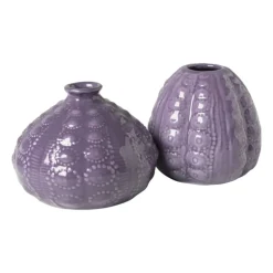 Vaas bubbels mini - ø9.5x9 cm - paars