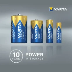 Varta longlife power AAA batterijen - set van 4