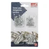 Veiligheidsspelden - zilver - 120 stuks