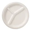 Verdeelborden bagasse - ø22.5 cm - set van 8