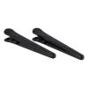 Vershoudclips zwart - 12 cm - set van 2