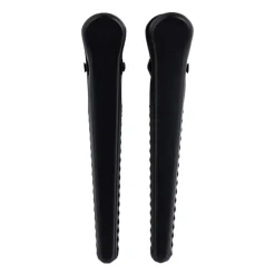 Vershoudclips zwart - 12 cm - set van 2