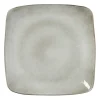 Vierkant bord Toscane - grijs - 25x25 cm