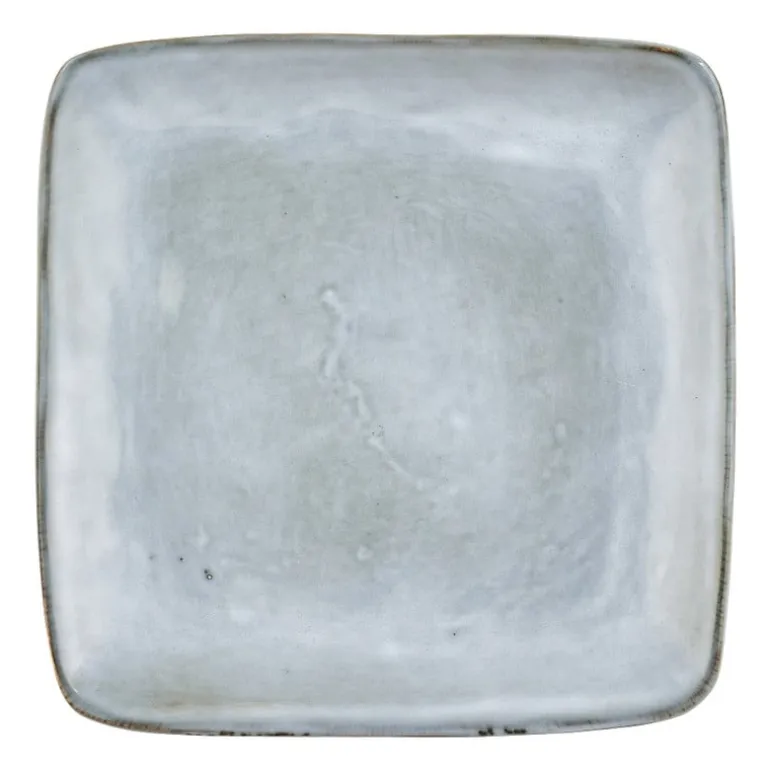 Vierkant bord Toscane - lichtblauw - 20x20 cm