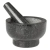 Vijzel graniet - zwart - ø12.5x7.5 cm