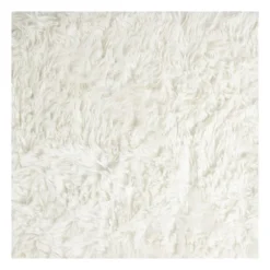 Vloerkleed fluffy - wit - 150x230 cm