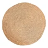 Vloerkleed riet - bruin - 87 cm