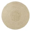Vloerkleed riet - naturel - ø120 cm