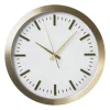 Wandklok gouden rand - wit - ø40 cm