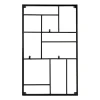Wandrek XL met clips - 90x55x3 cm