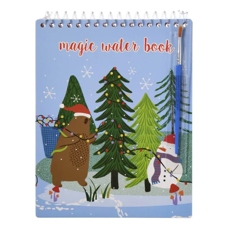 Waterkleurboek kerst