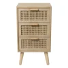 Webbing Java kast met 3 laden - 73x40x31 cm