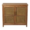 Webbing kast Bandung - bruin - 72x80.5x39 cm