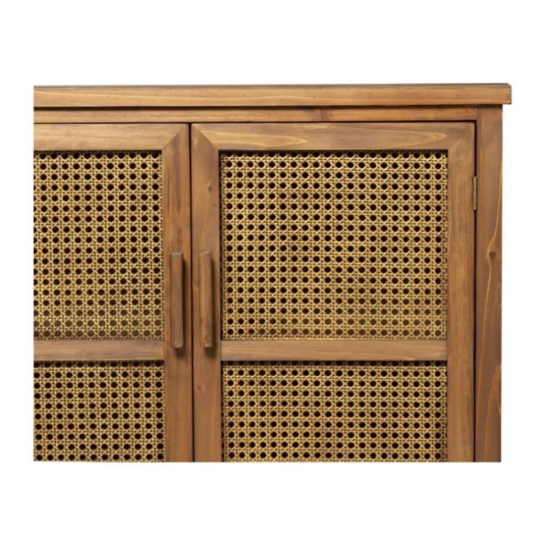 Webbing kast Bandung - bruin - 72x80.5x39 cm