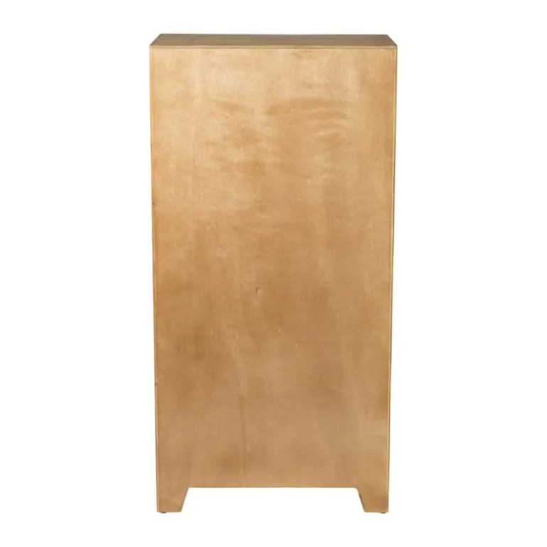 Webbing kast Bandung hoog - bruin - 140x70x40 cm
