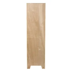 Webbing kast smal Bandung - naturel - 160.5x45x40.5 cm