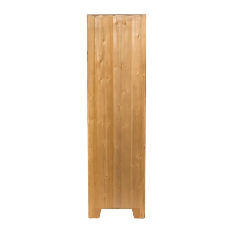 Webbing kast smal Bandung - bruin - 160.5x45x40.5 cm