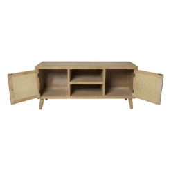 Webbing tv meubel Bandung - naturel - 54.5x120x38 cm