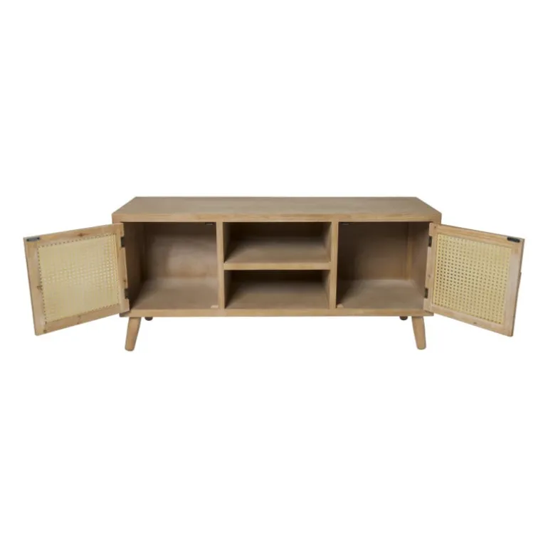 Webbing tv meubel Bandung - naturel - 54.5x120x38 cm