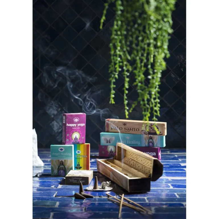 Wierook - happy yoga - set van 12