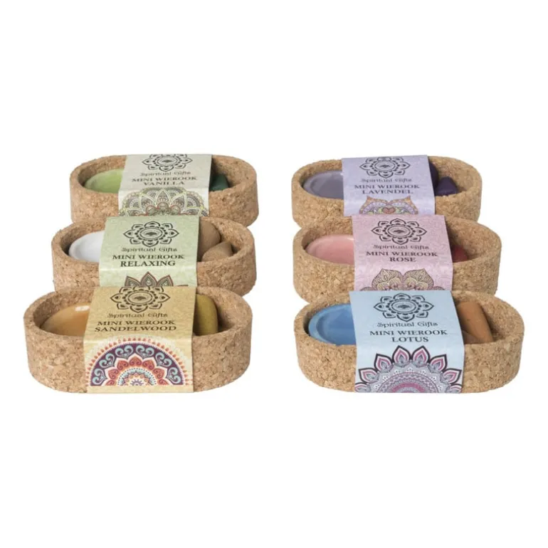 Wierook set - relaxing - kegels met schaaltje