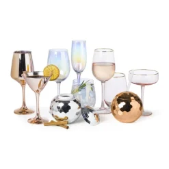 Wijnglas koper - koperkleurig - 450 ml