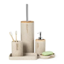 Zeeppomp sand - beige - ø8x18.5 cm