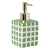 Zeeppompje blokjes - groen/wit - 15.8x7x7 cm