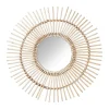 Zonnespiegel met rotan rand - ø55 cm
